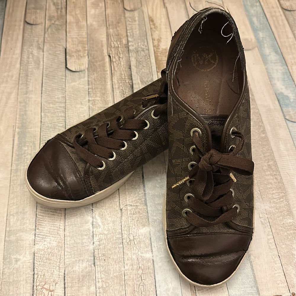 Michael Kors Brown City Sneaker